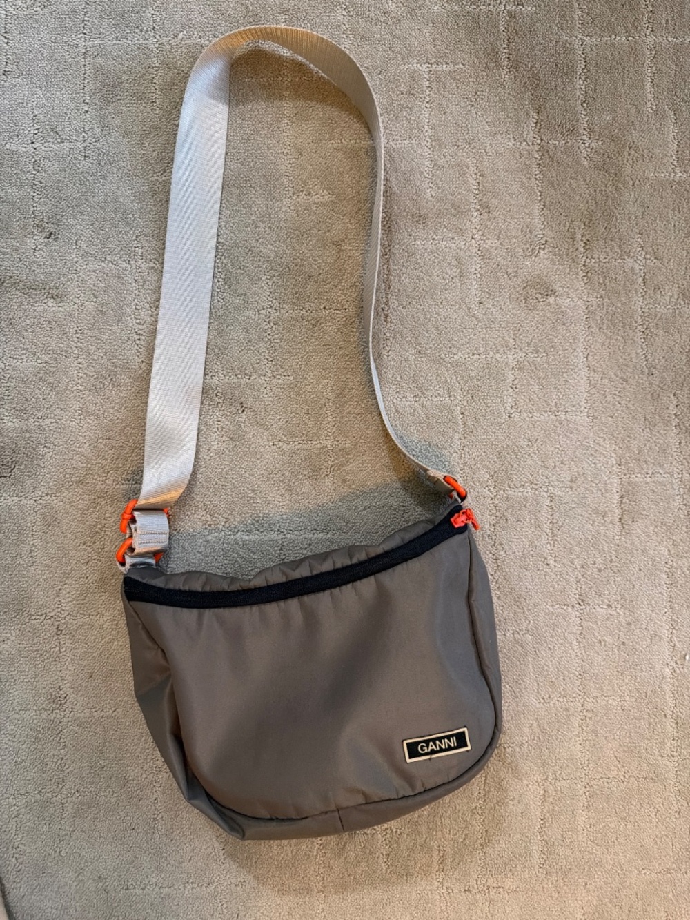 GANNI recycled tech bag